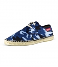 Men's lace up espadrilles with matching print CAMOUFLAGE